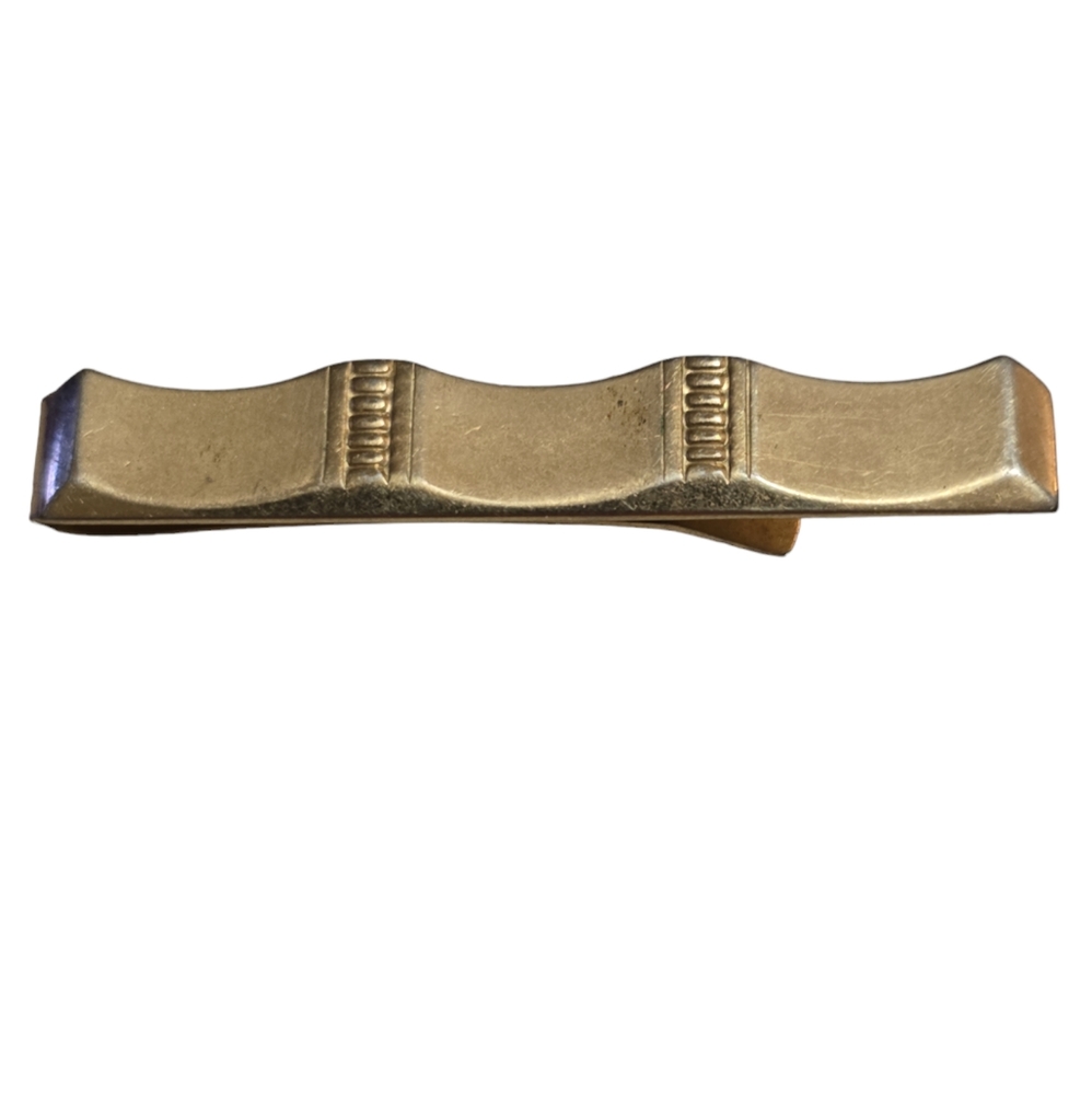 Vintage Brass Tie Clip